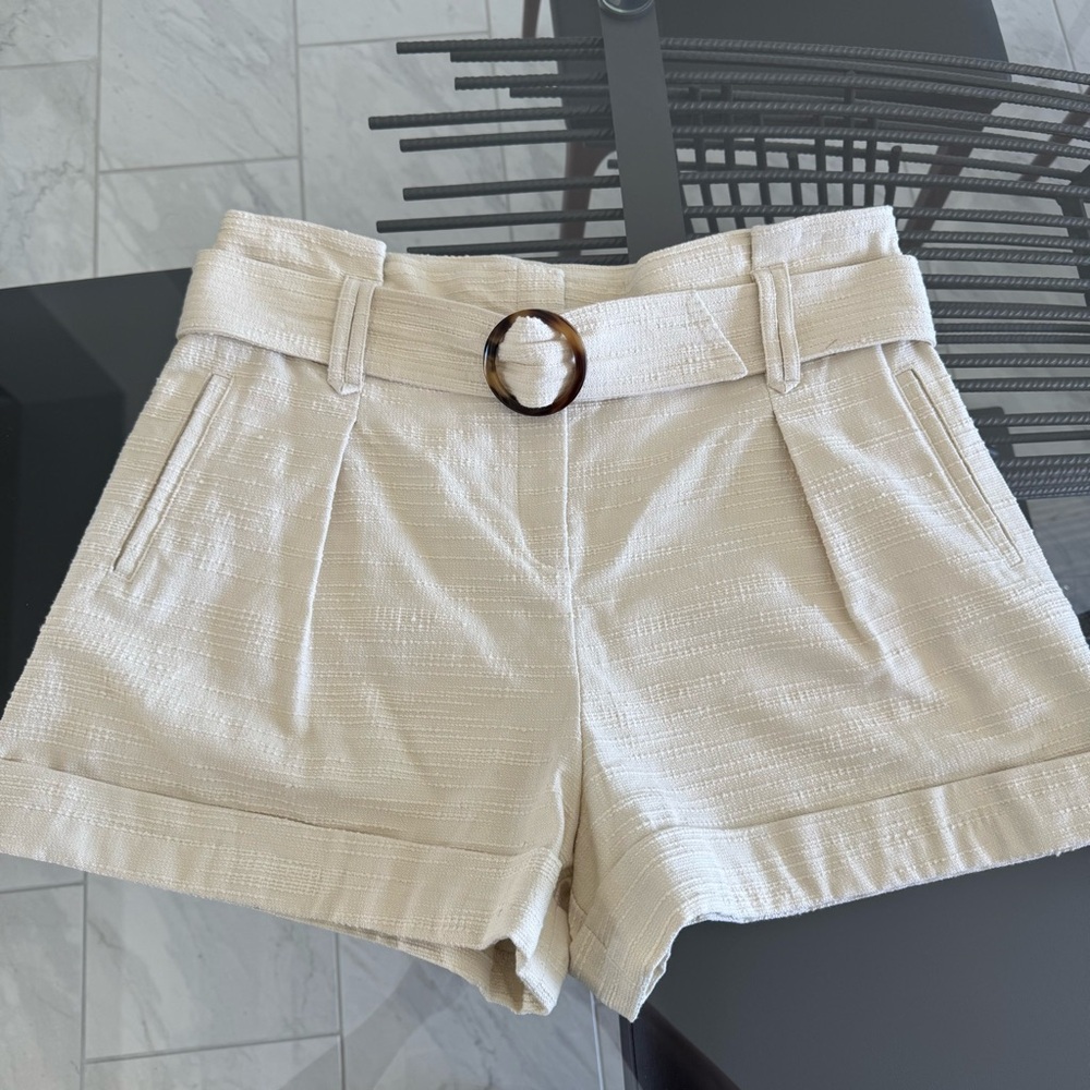 Sezane Rome Shorts Ecru - Size 12